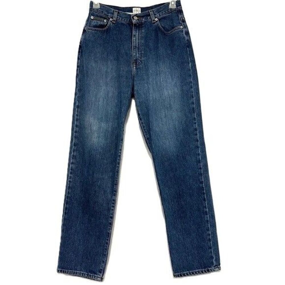 Calvin Klein Jeans Womens Easy Fit 100% Cotton Jeans Size 10